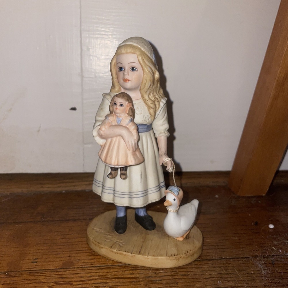 Jan‎ Hagara Abby With Baby Doll & Goose Royal Orleans USA 1998